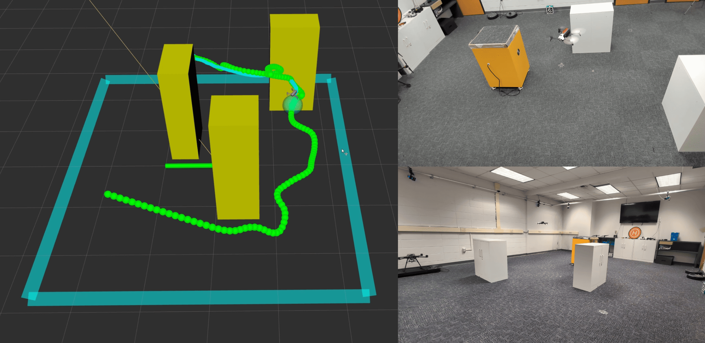UAV experiment configuration B